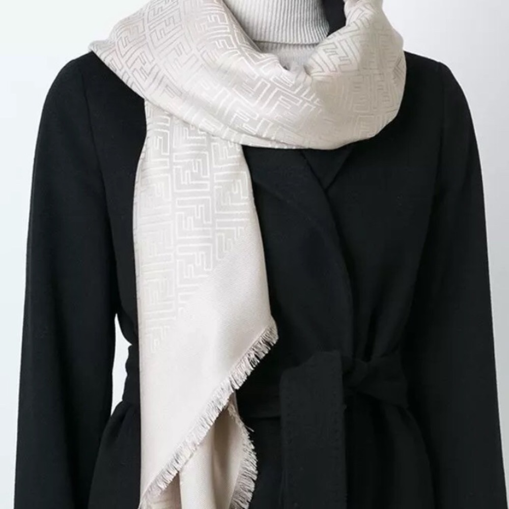 Fendi Jacquard Scarf